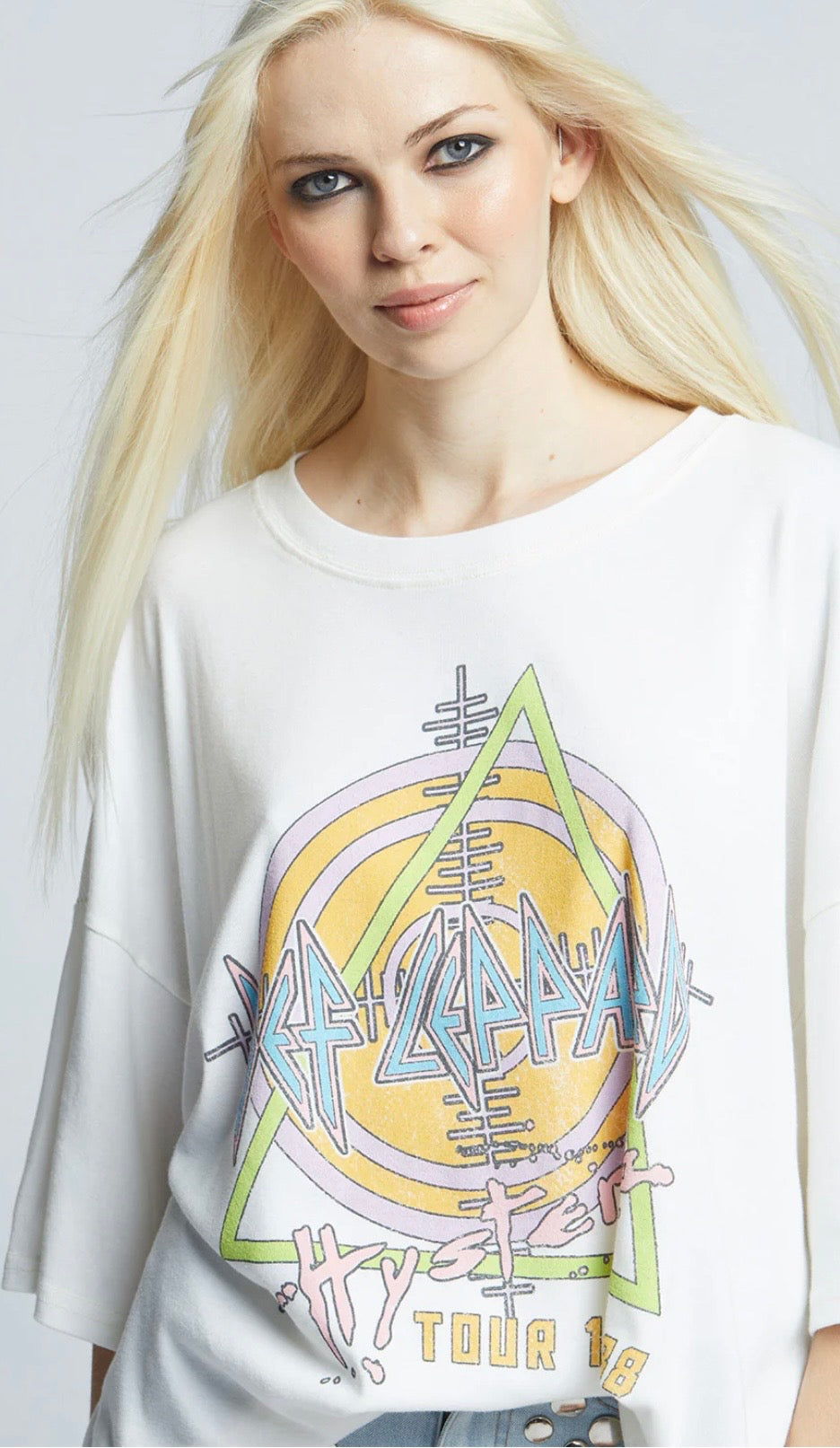 Recycled karma Def Leppard Hysteria 1987 Tee