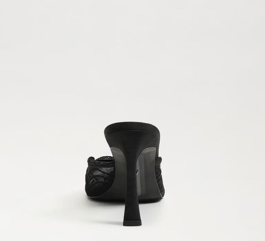 Sam edelman Black Mesh Fabric