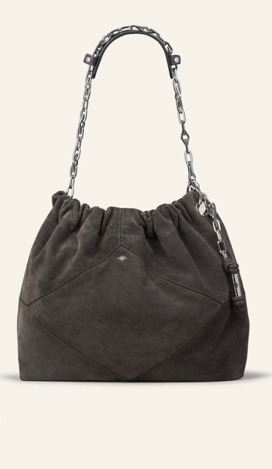 BA&SH JUNE leather bag