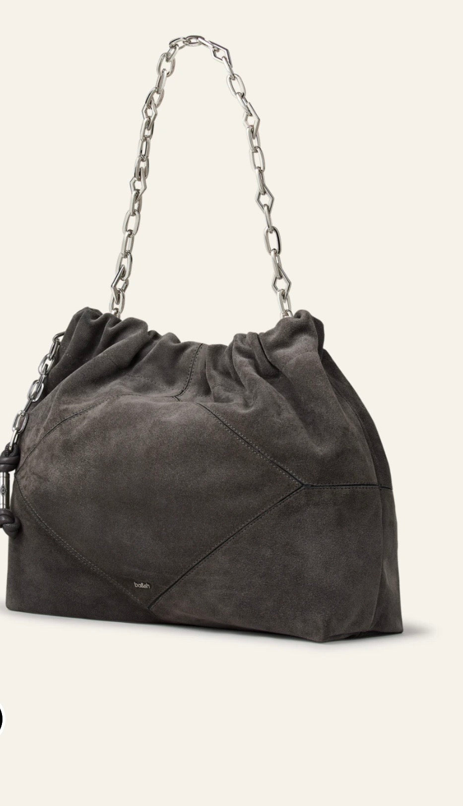 BA&SH JUNE leather bag