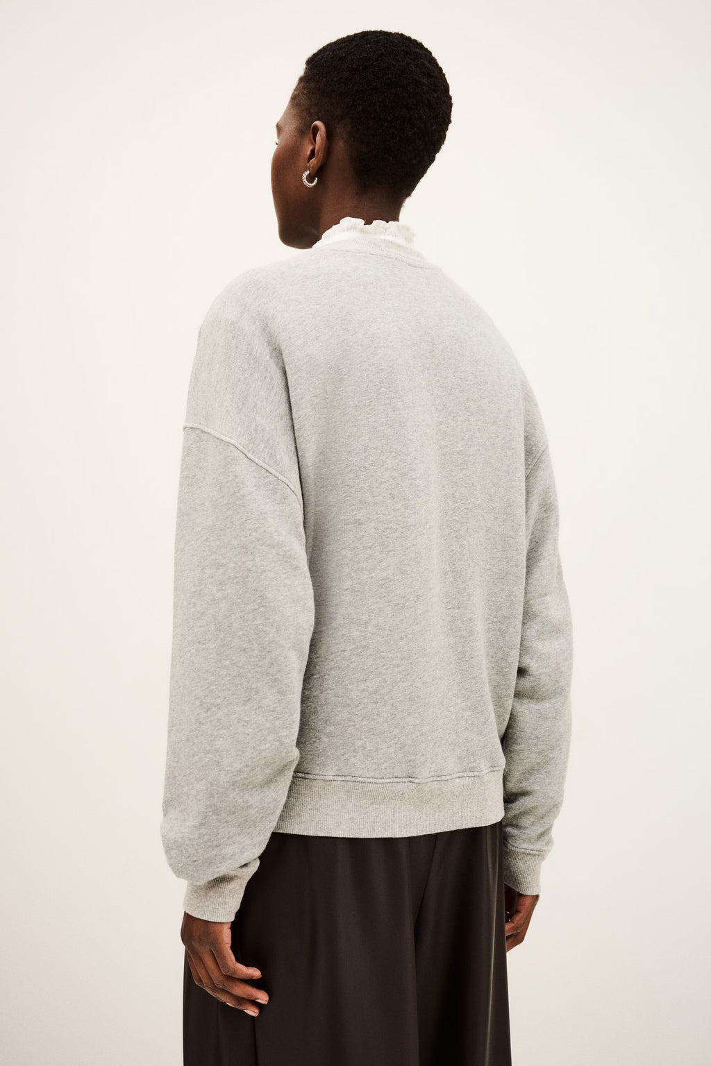 BA&SH Benjamin logo-print sweatshirt in Grey