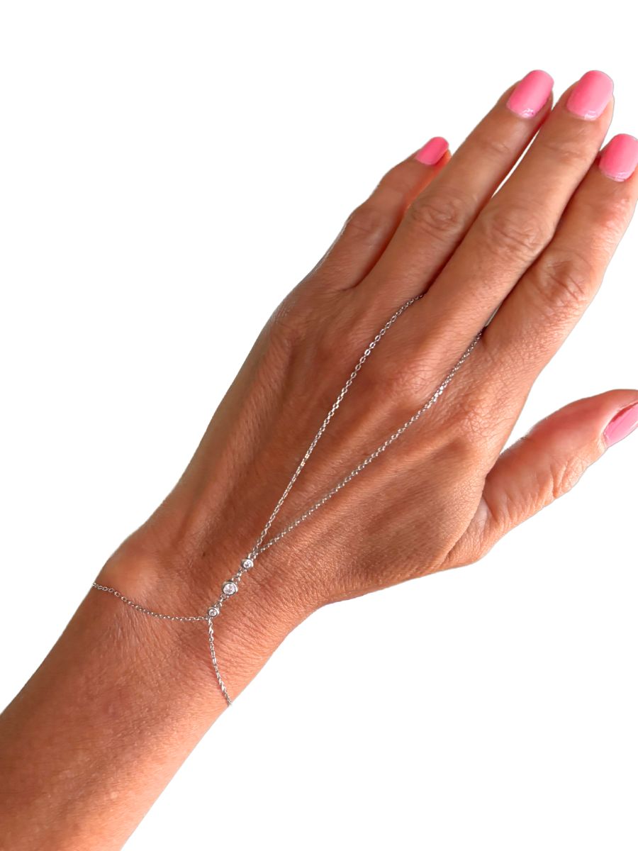 צמיד ג'אדי טריו זירקונים