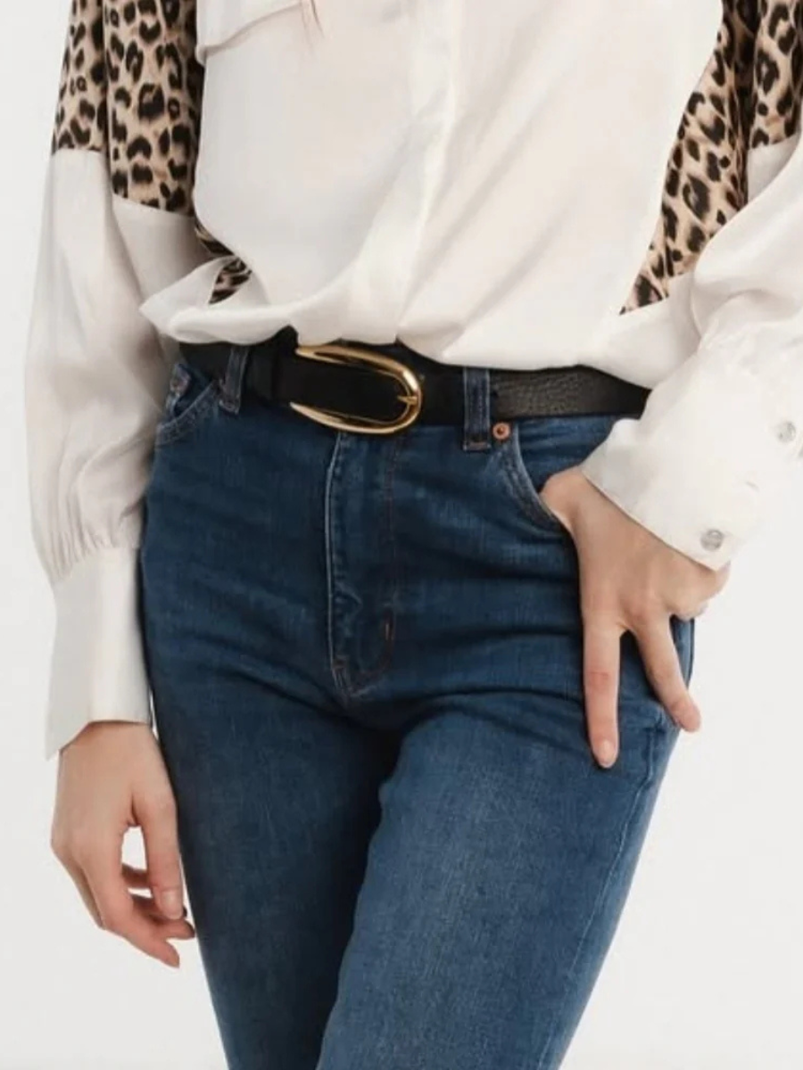 JULIA Reversible Leather Belt