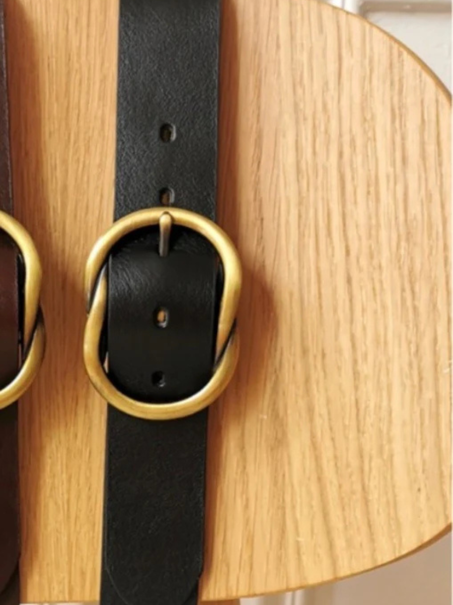 JULIA Serge Belt In Black