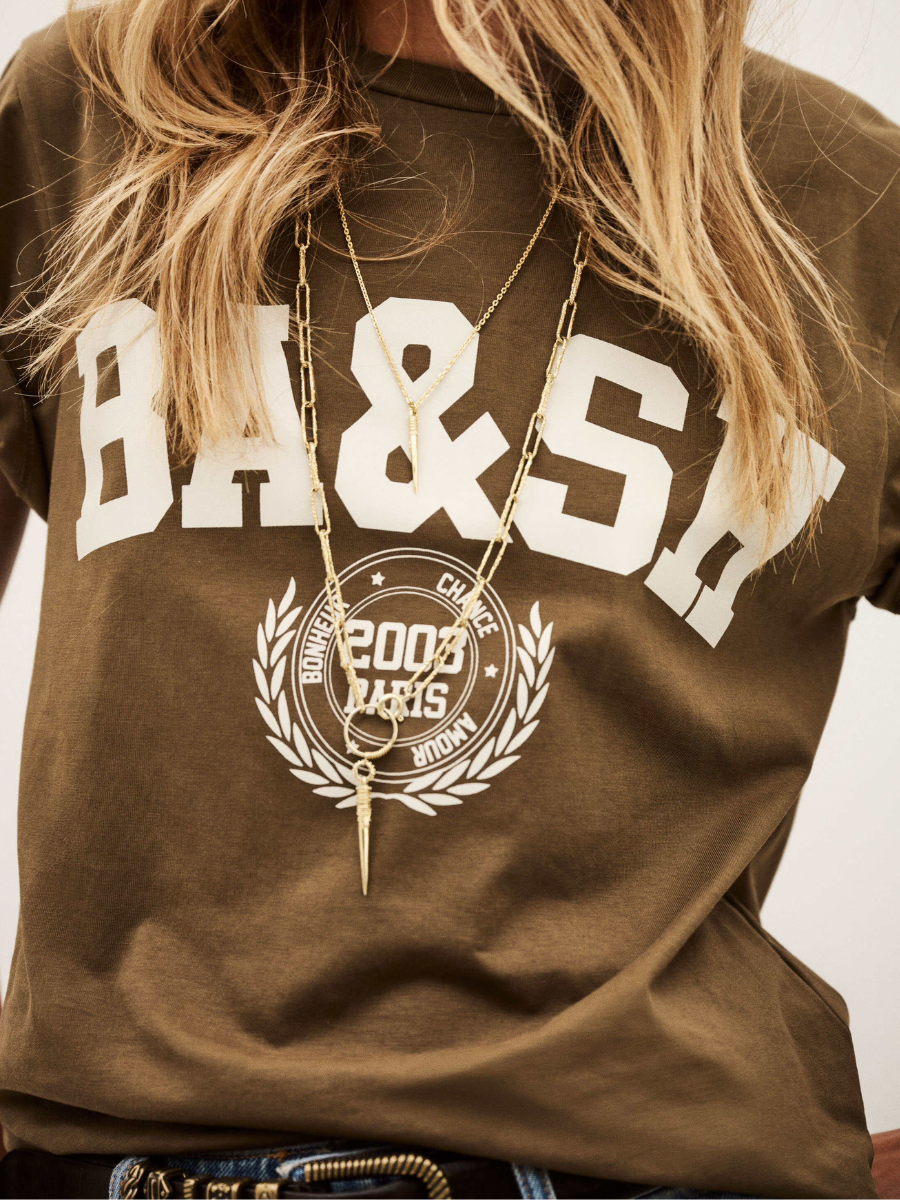 BA&SH Ioni Tee in Cafe