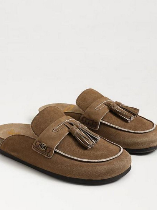 SAM EDELMAN Astrid Mule Cow Print Calf Hair