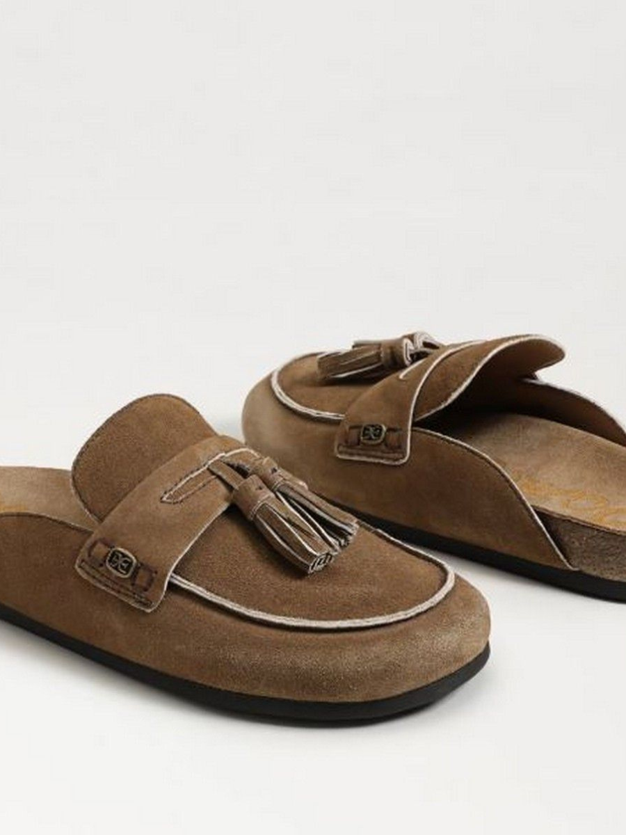 SAM EDELMAN Astrid Mule Cow Print Calf Hair