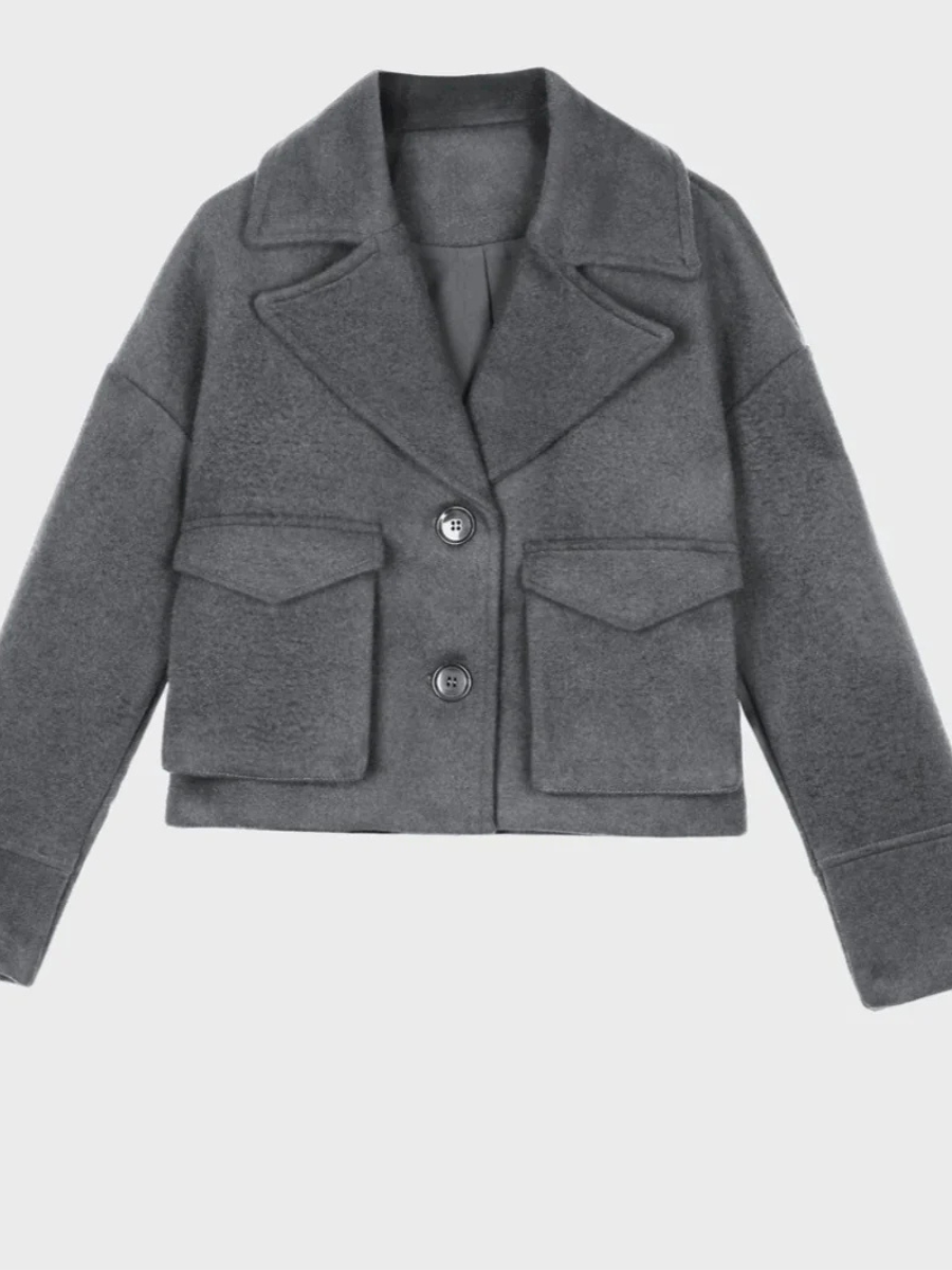 ANGE VESTE CASSANDRA gris chiné