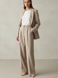 STUDIO PARISIEN Tailored Pants Beige