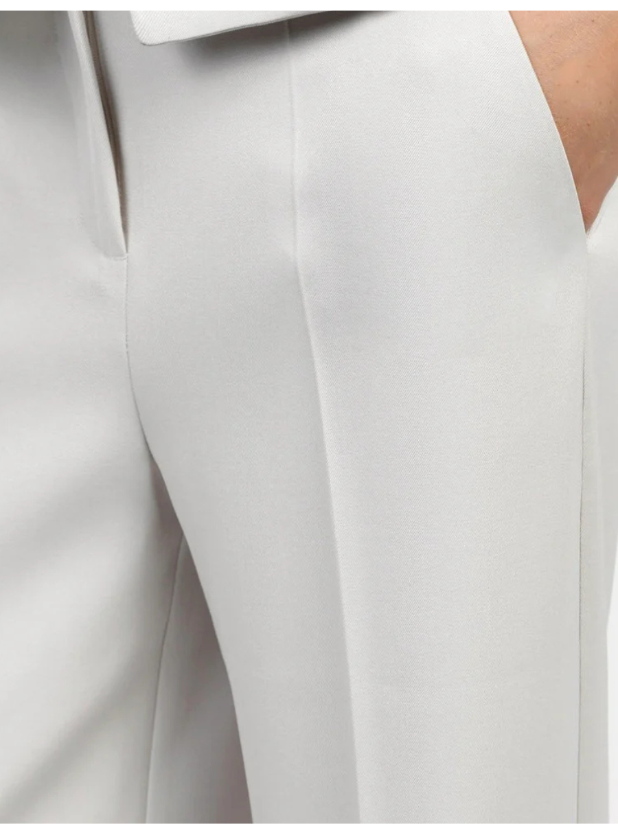 ANGE PANTALON PERLY linen white