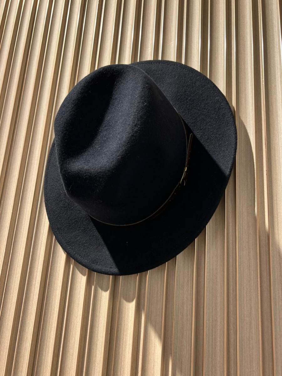 Parisian Fedora Hat Navy