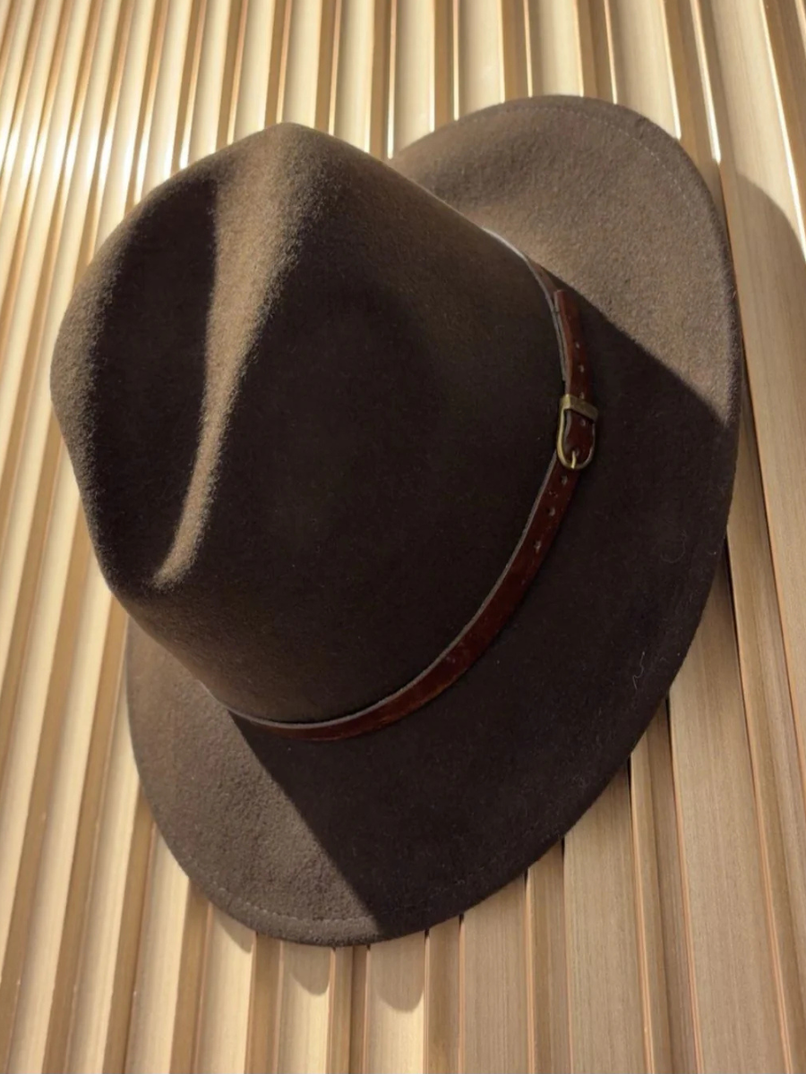Parisian Fedora Hat Chocolate