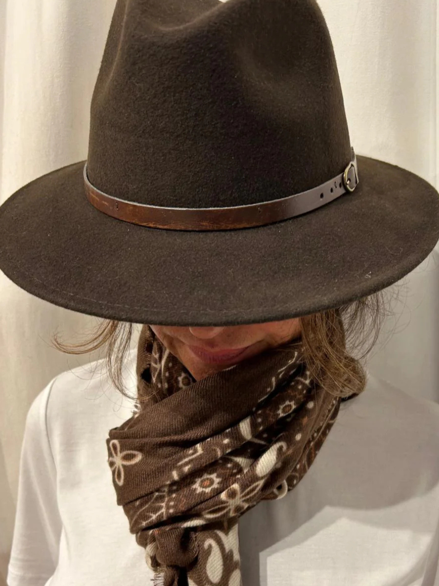 Parisian Fedora Hat Chocolate