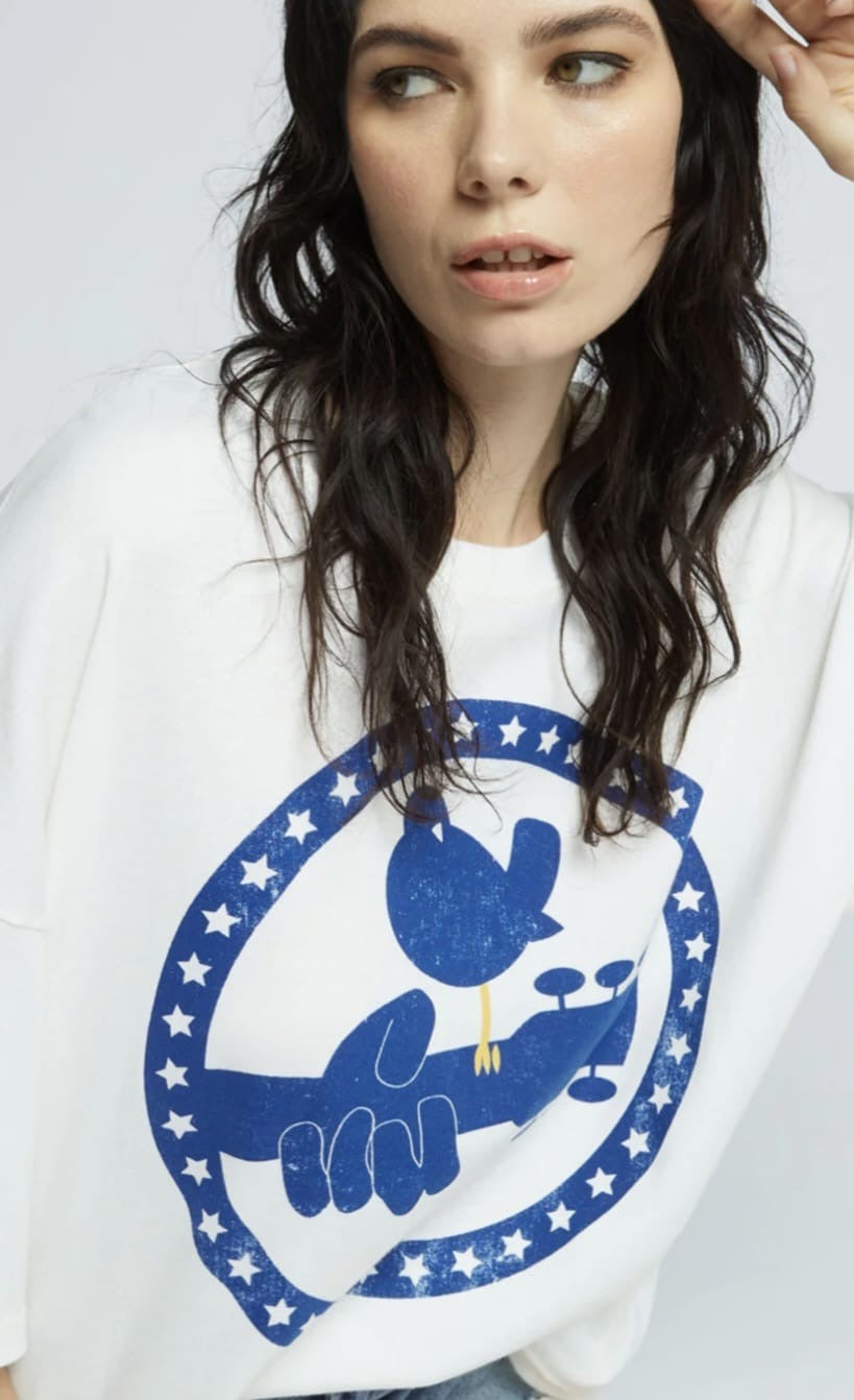 RECYCLED KARMA Woodstock OS Tee