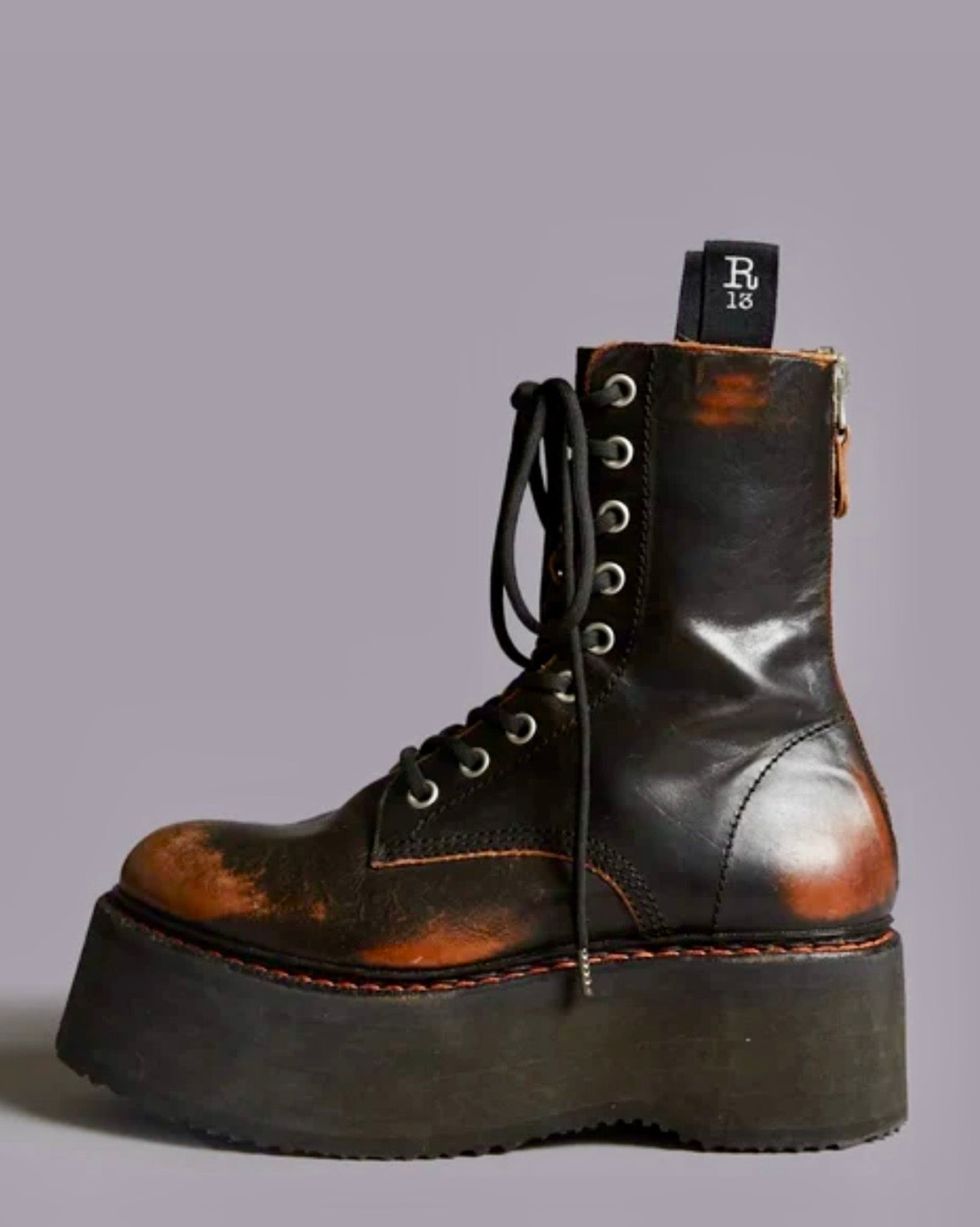 R13

R13 DOUBLE STACK BOOT Remove