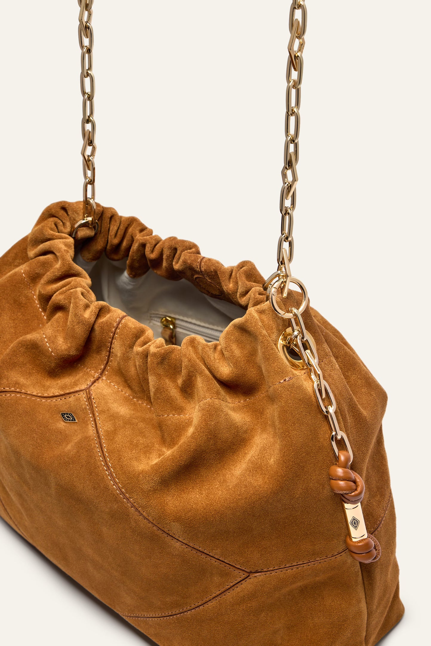 BA&SH JUNE BAG Congac Suede