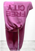 FREECITY sweatpant - pinkshrooms/pink