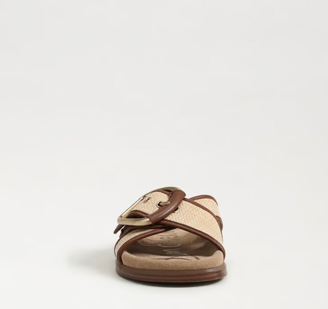 SAM EDELMAN Darla Multi Buckle Slide Sandal