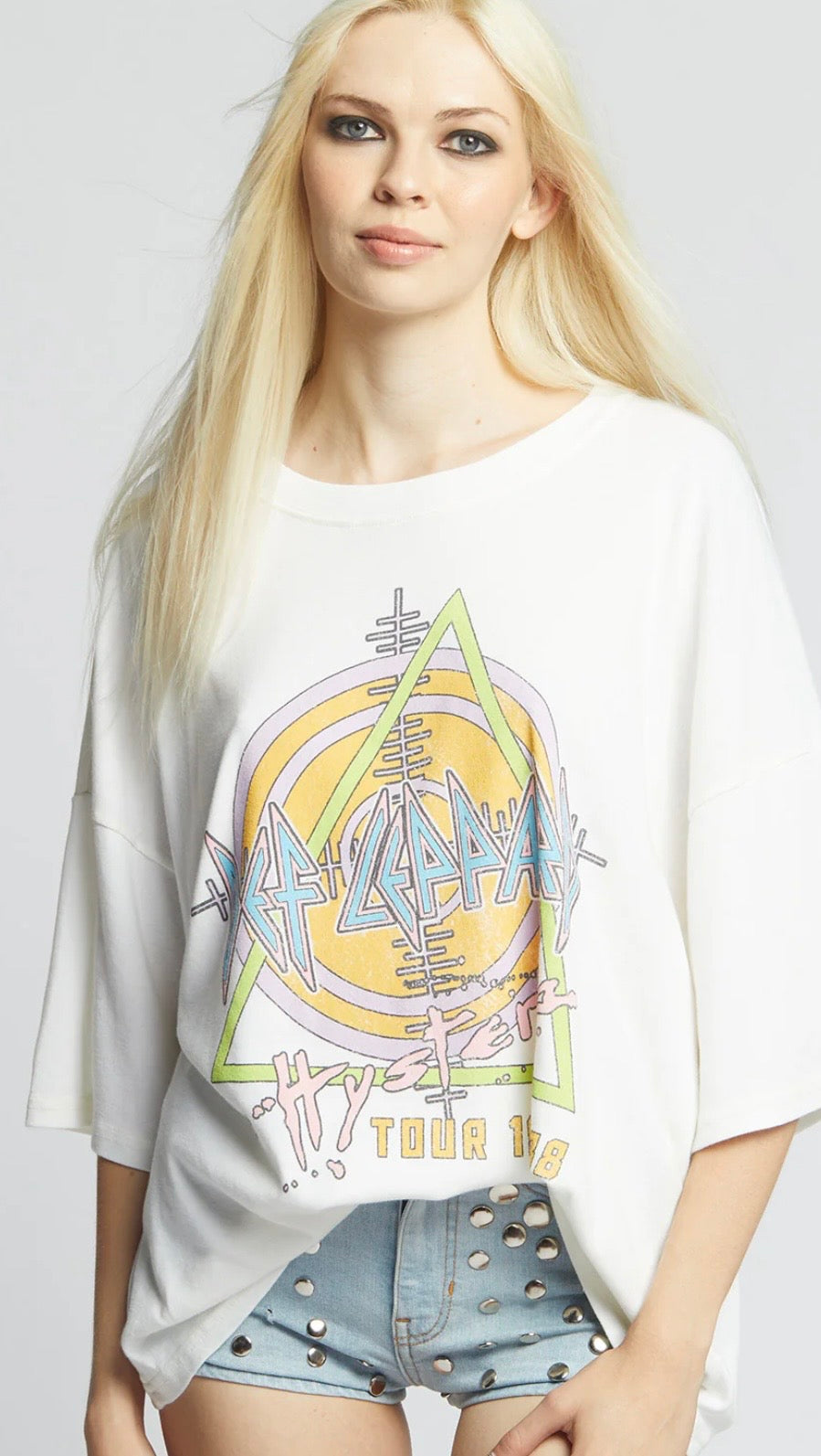 Recycled karma Def Leppard Hysteria 1987 Tee