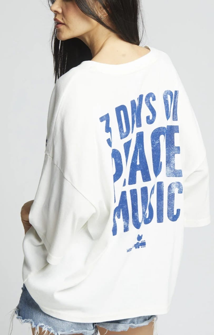 RECYCLED KARMA Woodstock OS Tee
