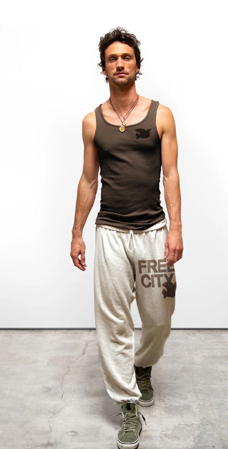 FREE CITY

FREECITY sweatpant - heatheroats coconut