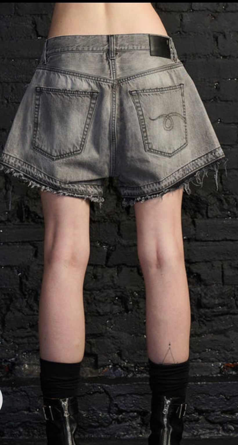 R13 X-BOYFRIEND SHORT