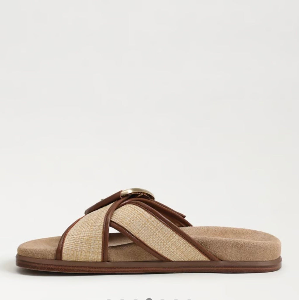 SAM EDELMAN Darla Multi Buckle Slide Sandal