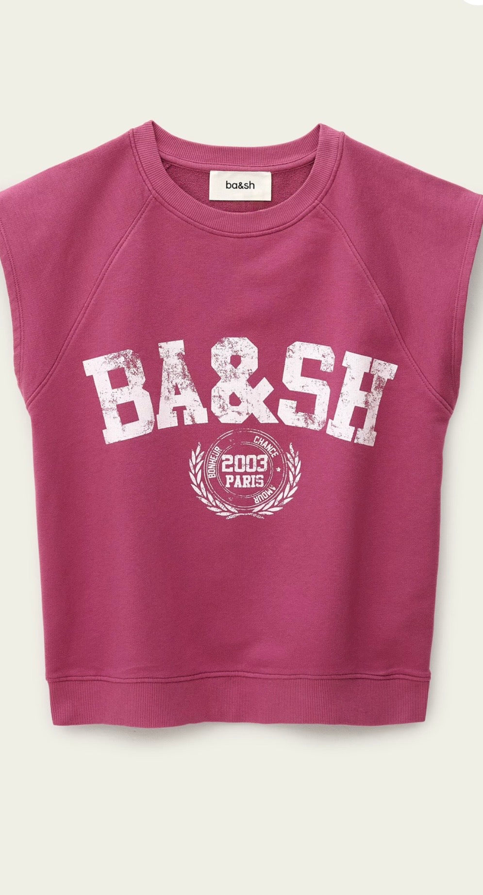 BA&SH Beata Sweat Pink