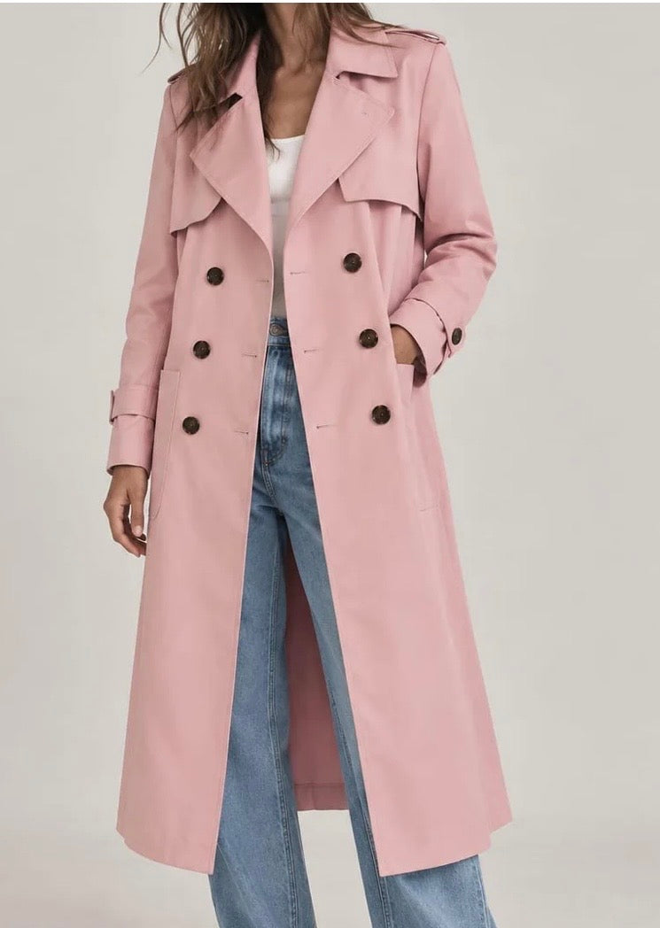 ÉTÉ COMME HIVER PARIS

Été Comme Hiver Paris Light Pink Trench Coat