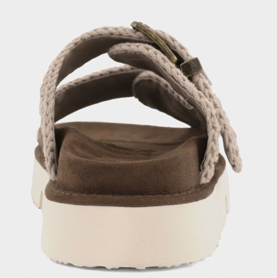 MOU Bio Sandal Two Buckles dpbro Suede