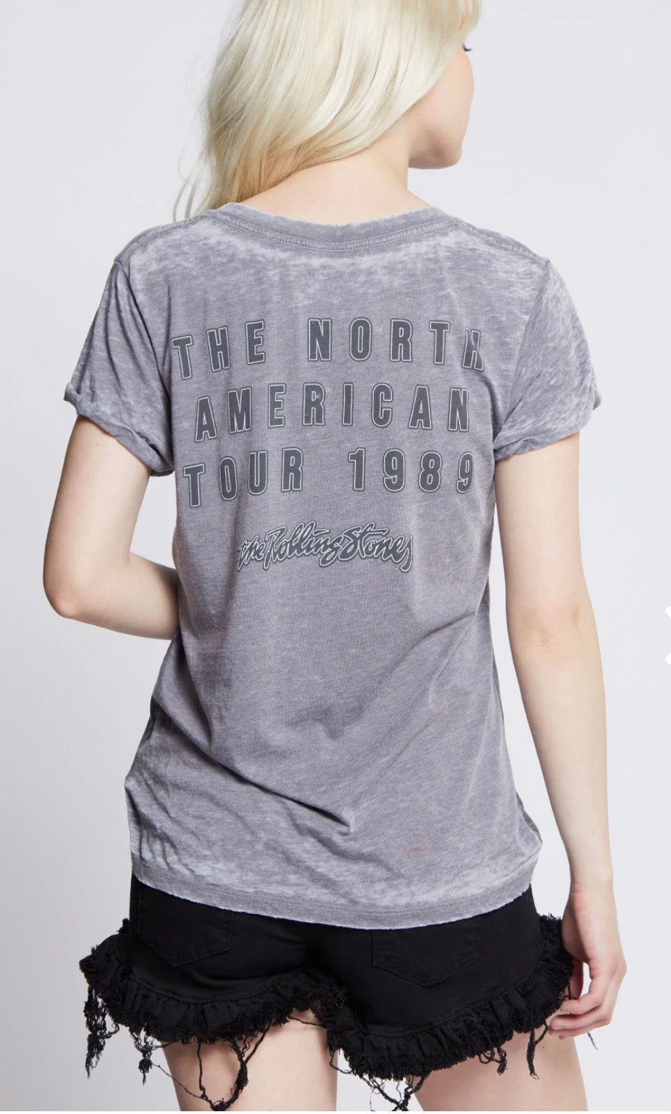 RECYCLED KARMA The Rolling Stones Steel Wheels Vintage Concert Tee
