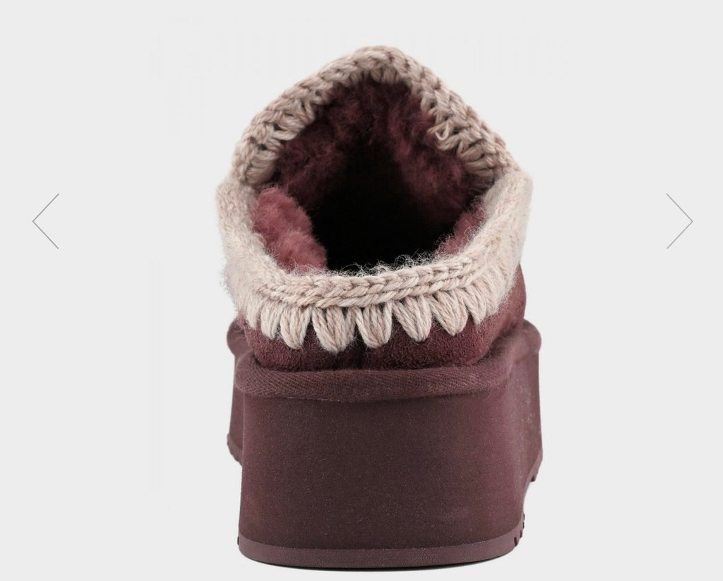 Mou Eskimo Clog Platform