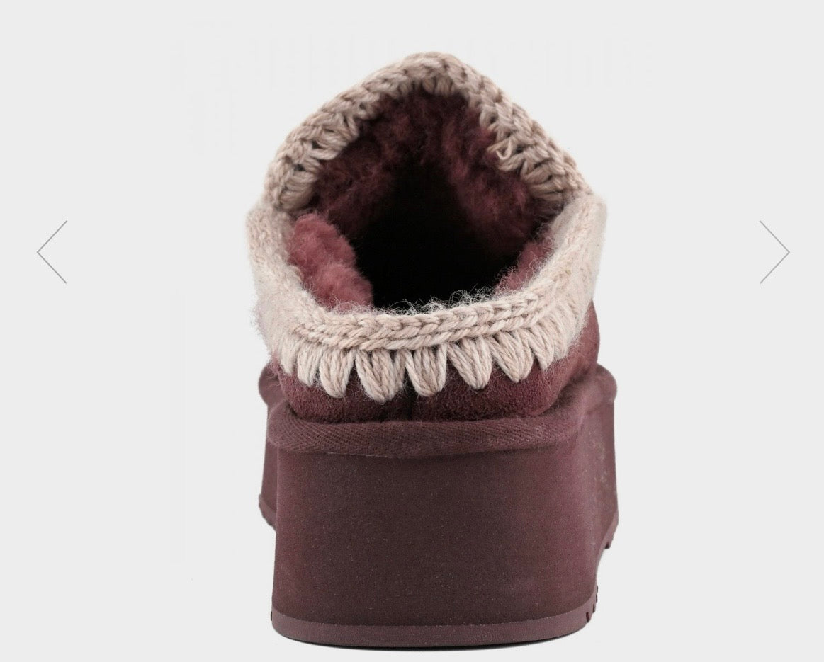 Mou Eskimo Clog Platform