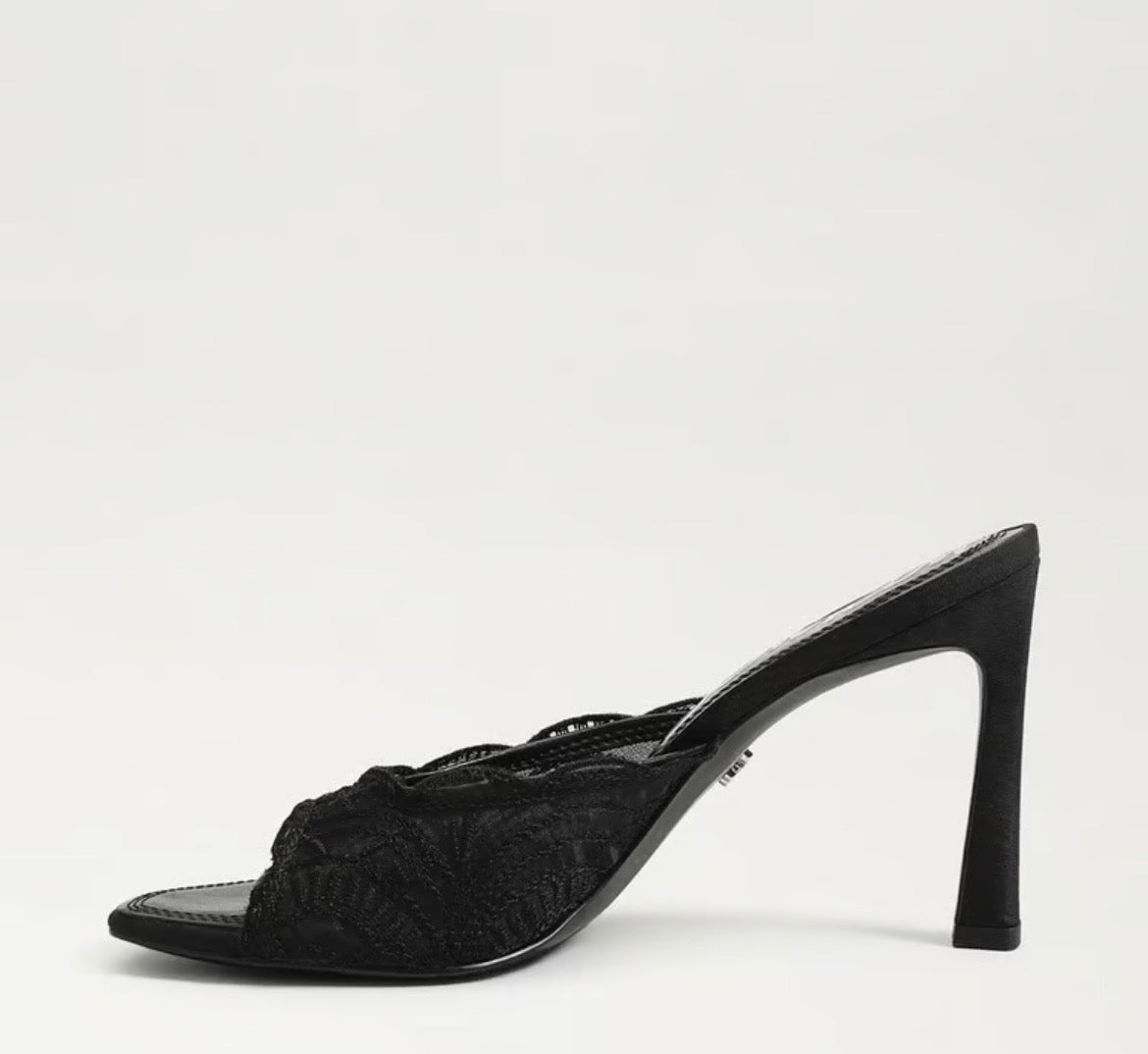 Sam edelman Black Mesh Fabric
