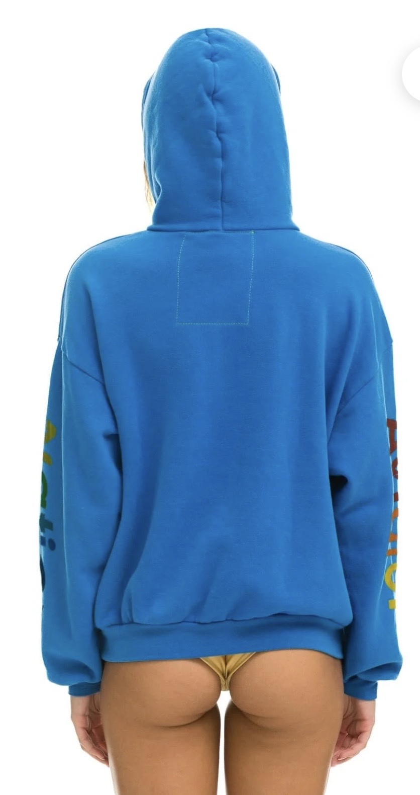 AVIATOR NATION RELAXED VENICE CREW SWEATSHIRT - ADVENTURE BLUE