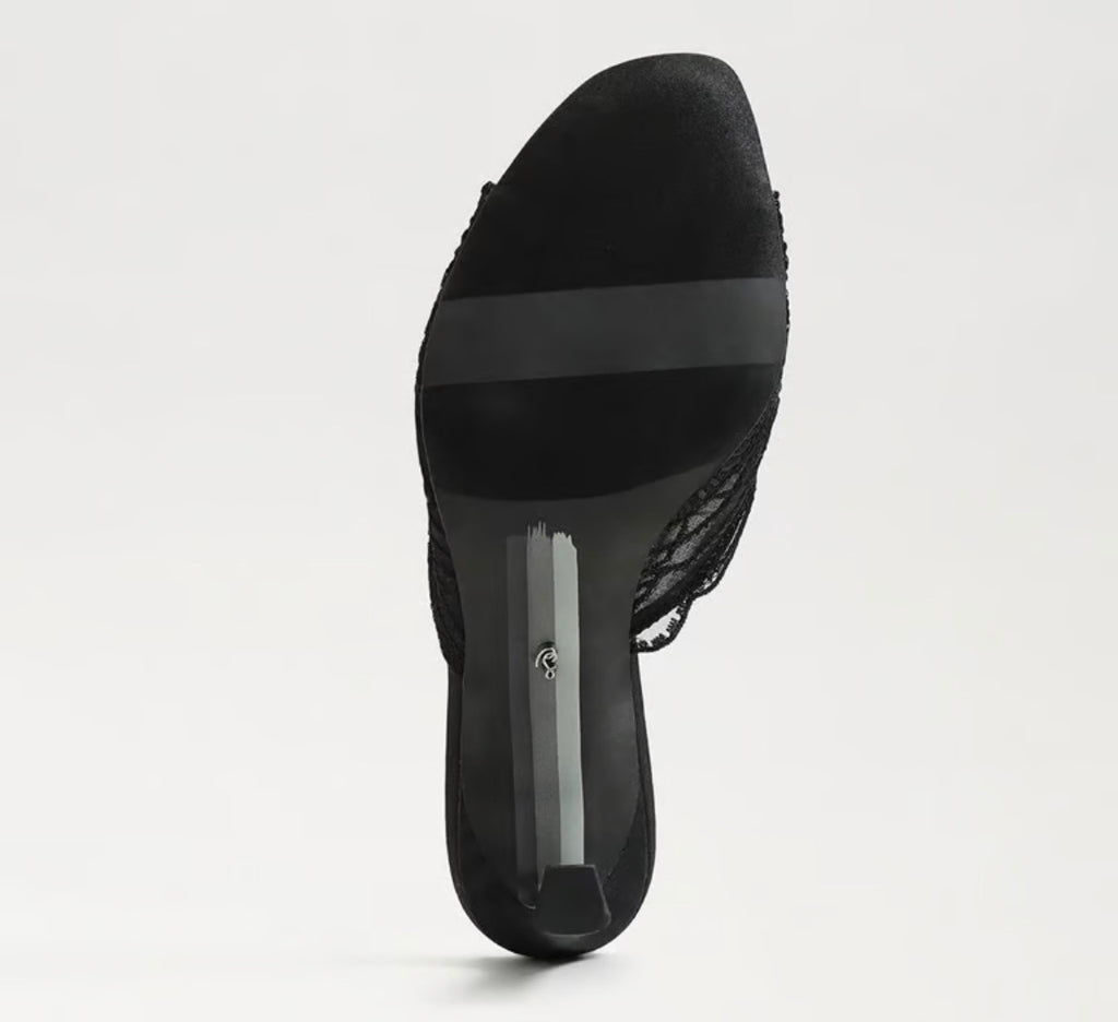 Sam edelman Black Mesh Fabric
