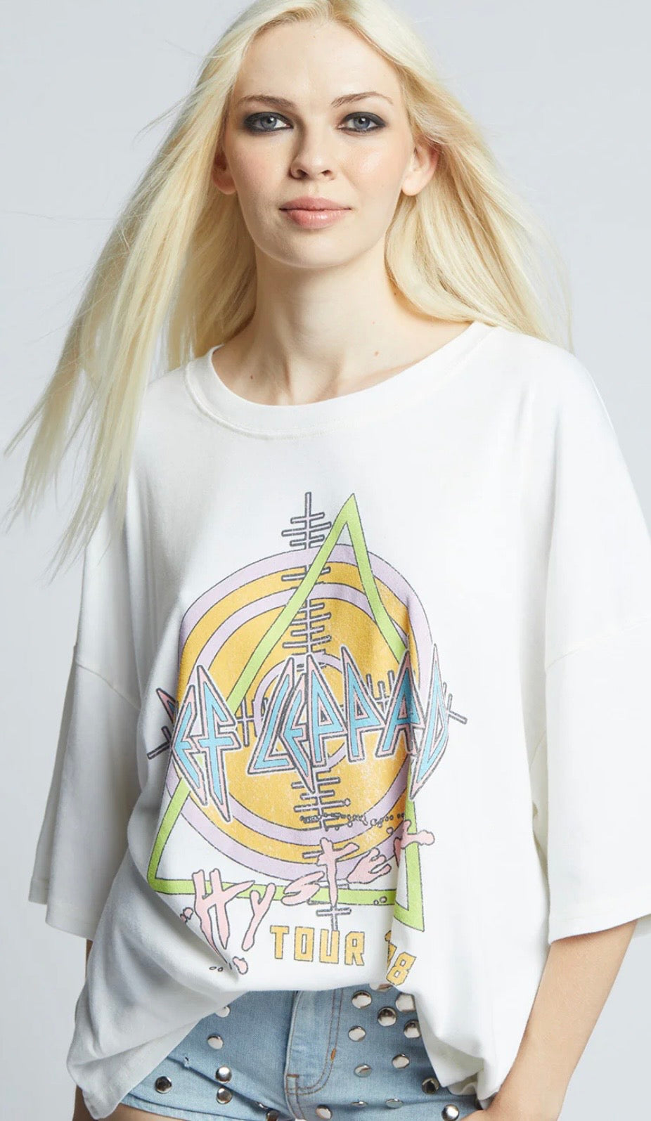 Recycled karma Def Leppard Hysteria 1987 Tee