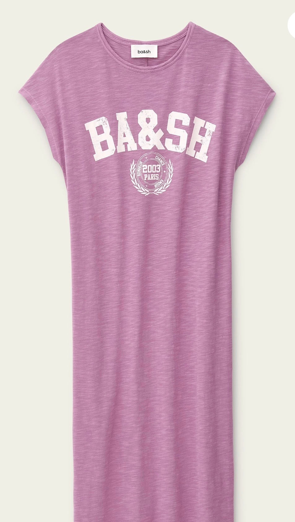 BA&SH CIVIA T-shirt dress