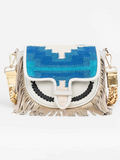 PITI CUITI MEDELLIN BLUE SHOULDER BAG