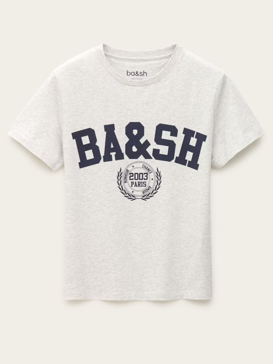 BA&SH Ioni Tee Grey