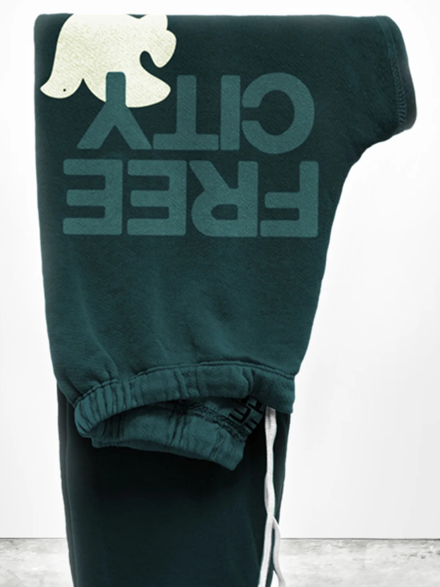 FREECITY sweatpant - greenshrooms