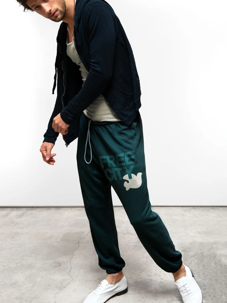FREECITY sweatpant - greenshrooms