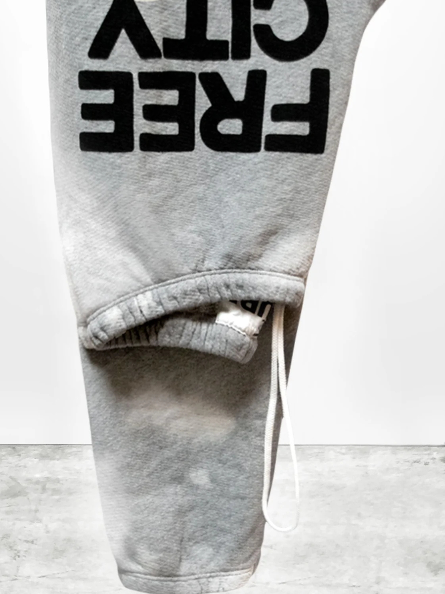 מכנסי טרנינג BLEACHOUT OG - heatheryumm