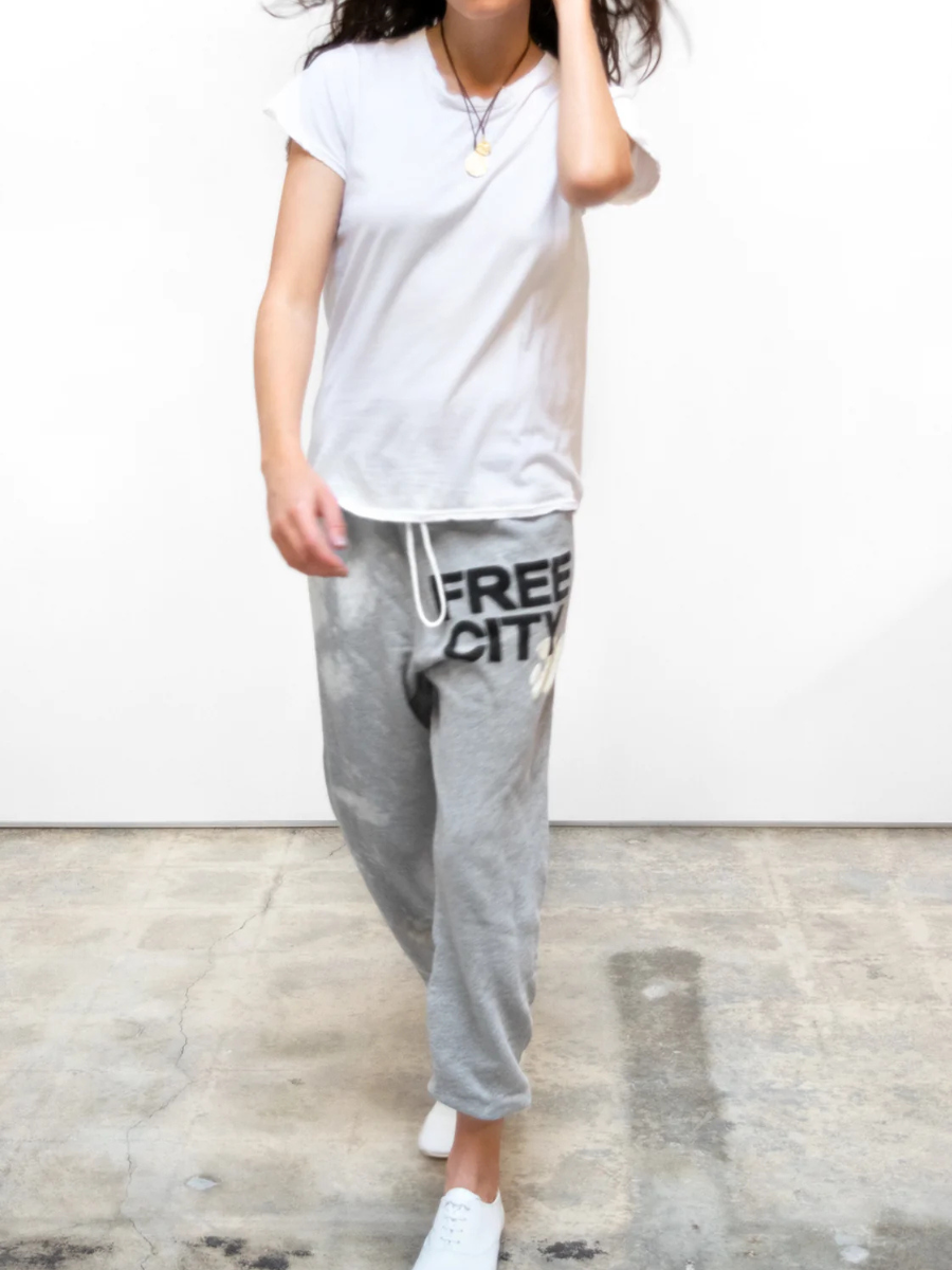 מכנסי טרנינג BLEACHOUT OG - heatheryumm