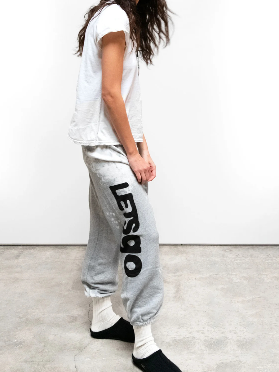 מכנסי טרנינג BLEACHOUT OG - heatheryumm