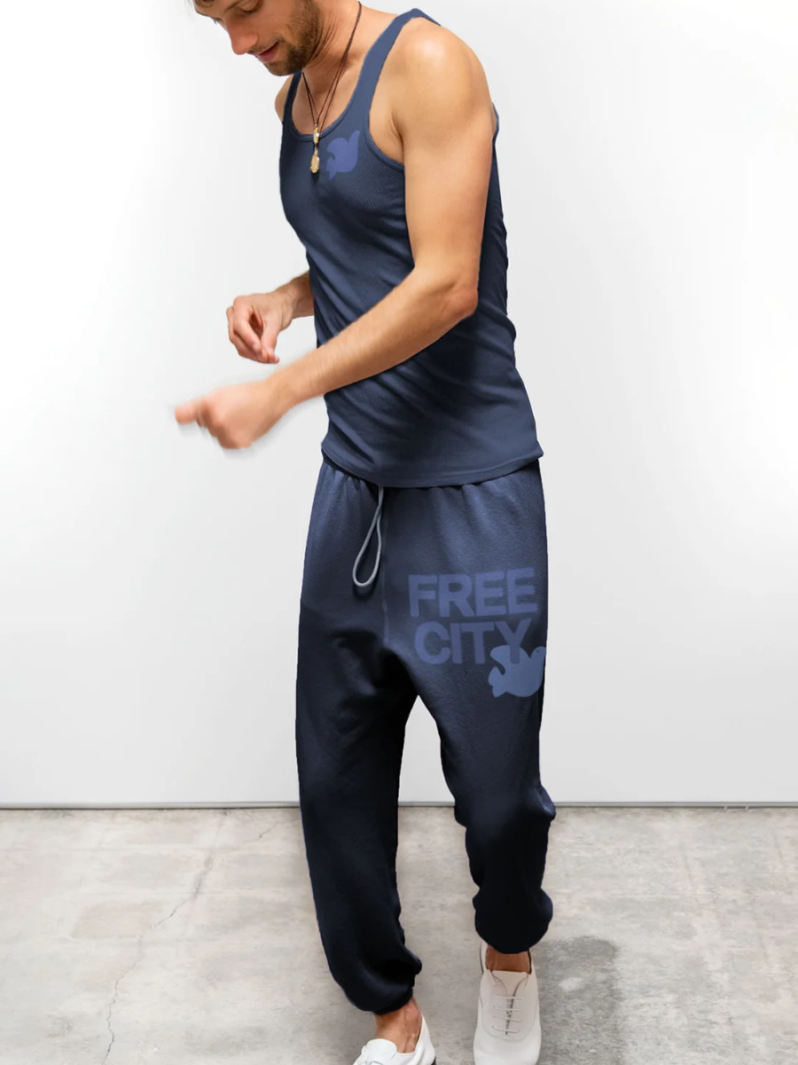 FREECITY RTU/1999 SUPERVINTAGE TANK - moonshrooms/blues