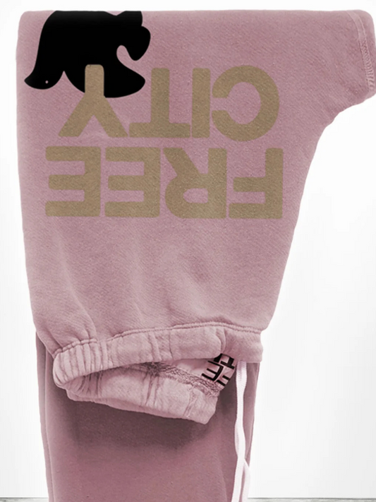 FREECITY sweatpant - ballerina golden