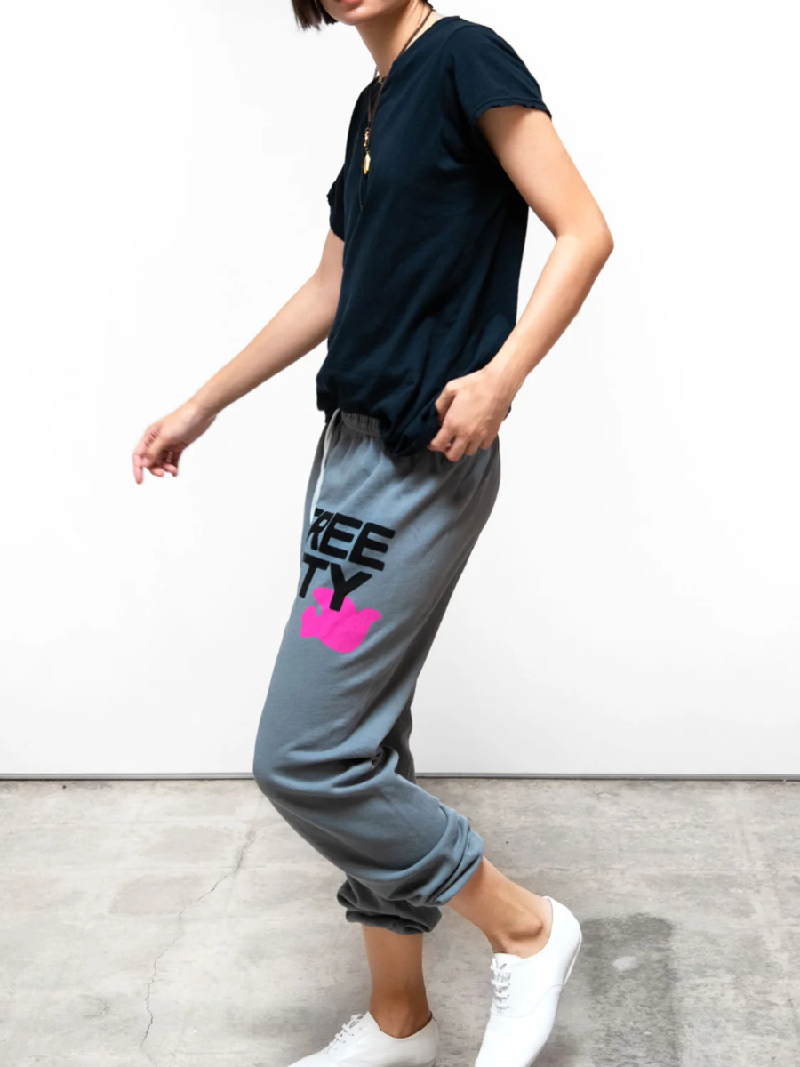 FREECITY sweatpant - grayart