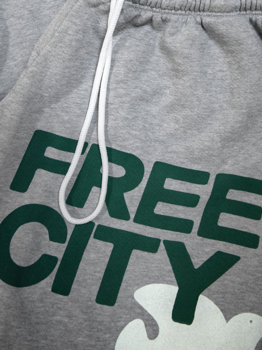 FREECITY HEATHER sweatpant - heather army
