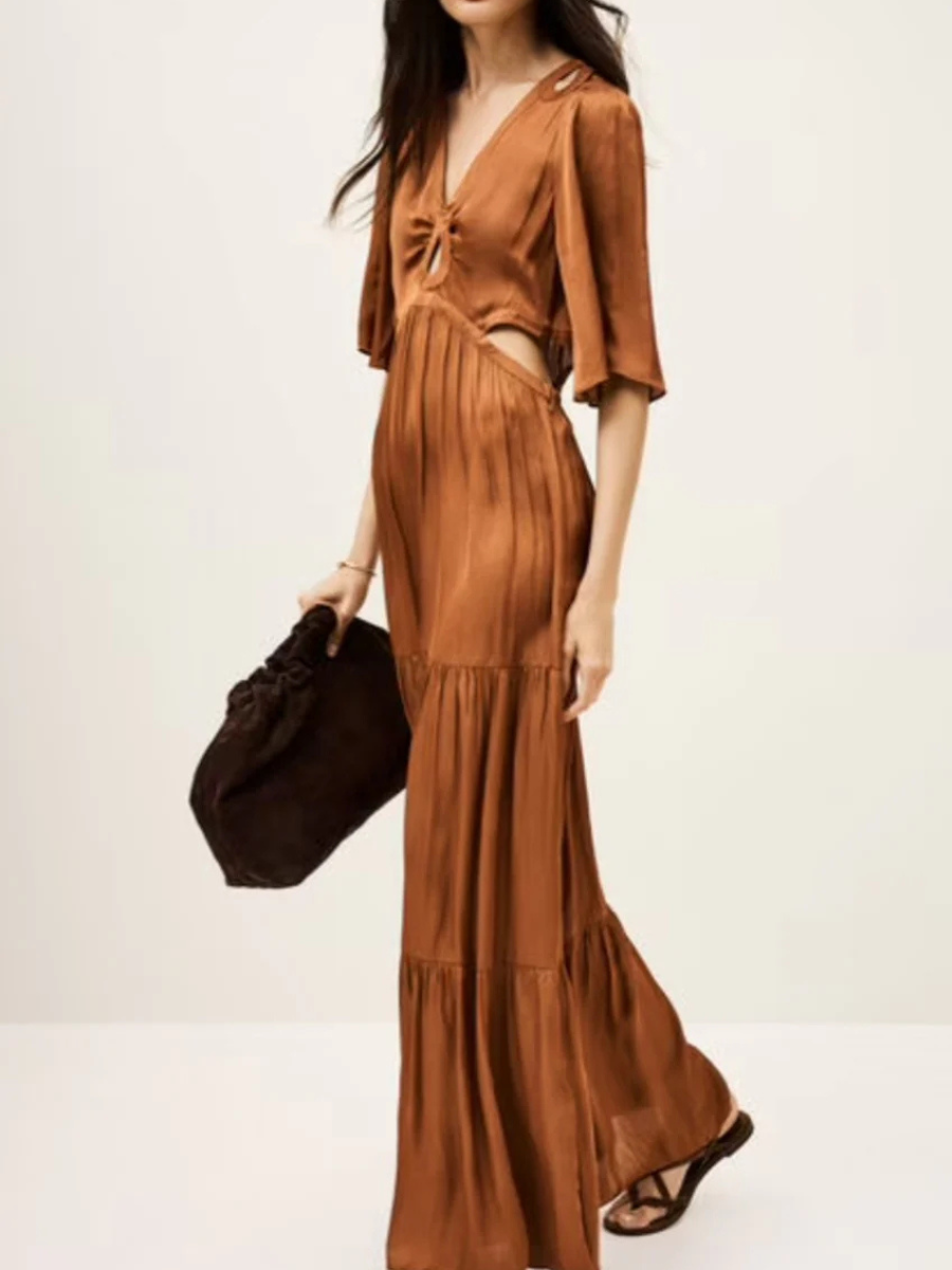BA&SH CYLMA maxi dress